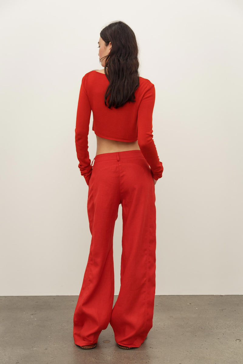 Peaches Linen Pants