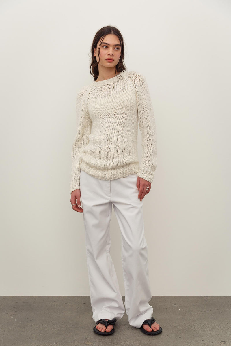 Gravity Hand Knitted Silk Jumper