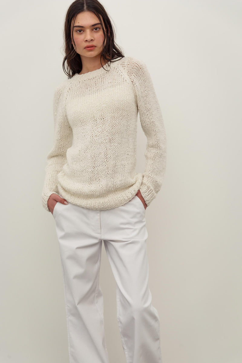 Gravity Hand Knitted Silk Jumper