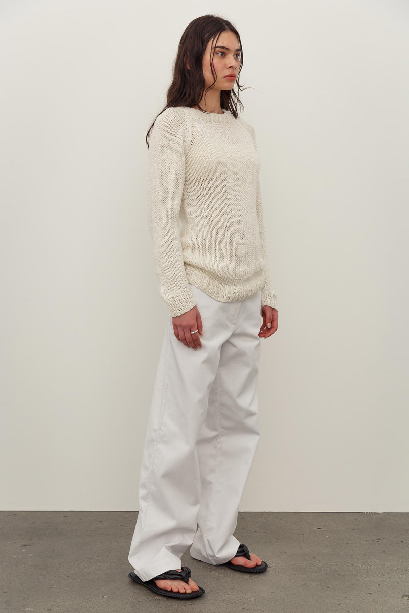 Gravity Hand Knitted Silk Jumper