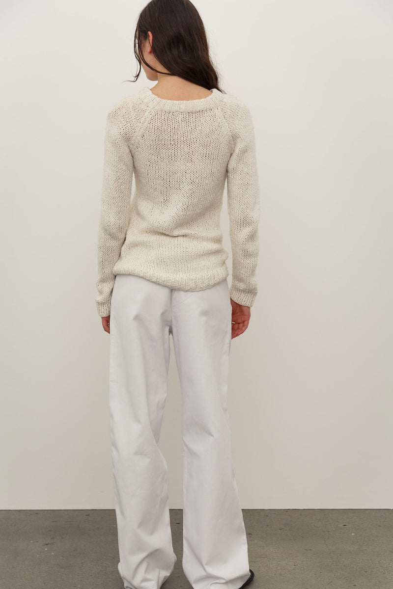 Gravity Hand Knitted Silk Jumper